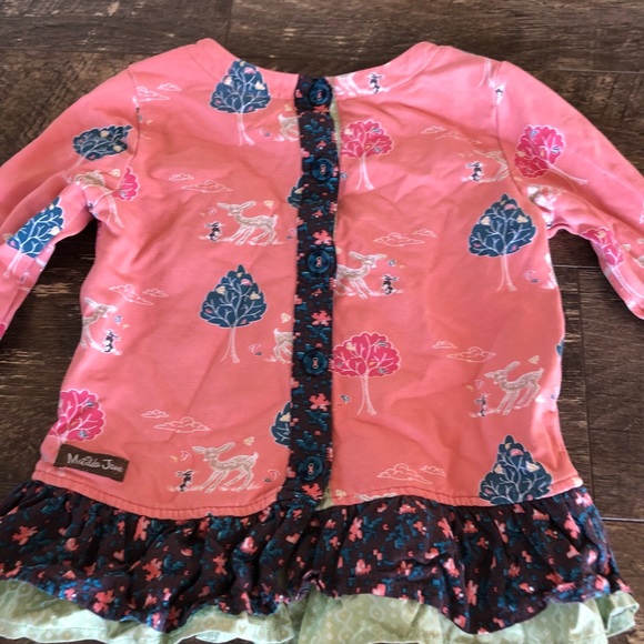 VGUC 4T Matilda Jane Woodland Sweatshirt Top - Picture 3 of 5